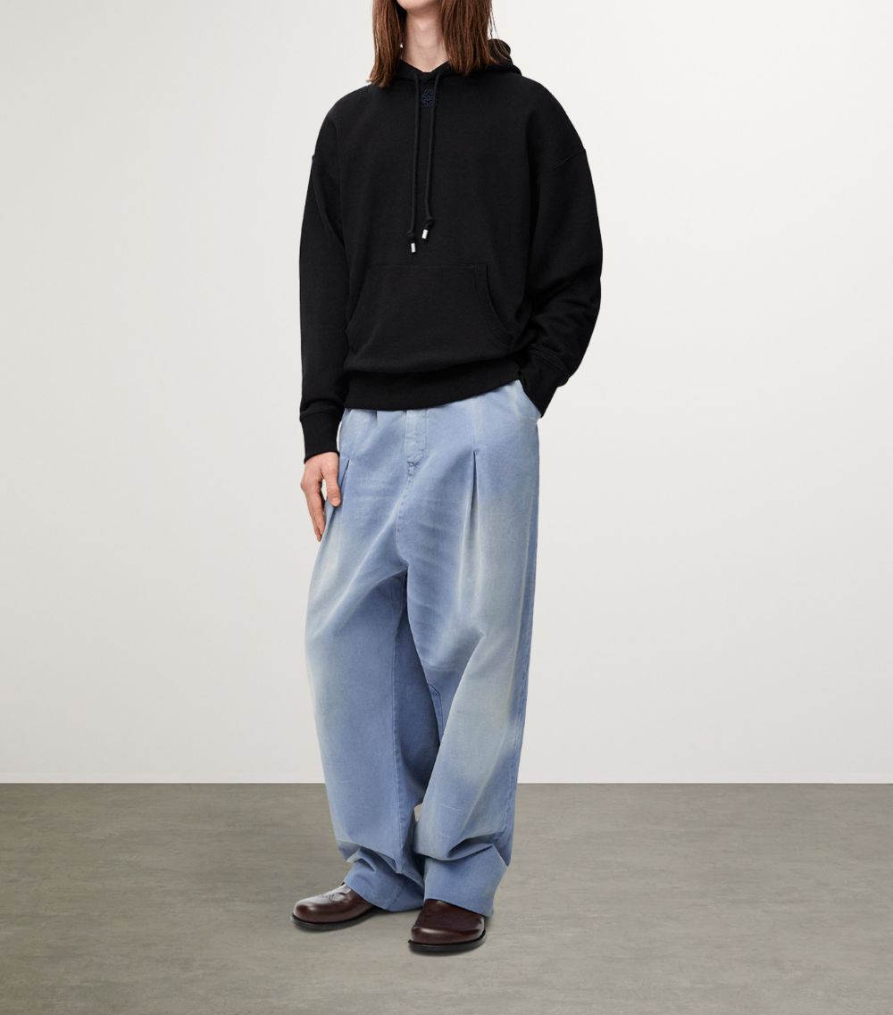 Loewe Loewe Cotton Anagram Hoodie