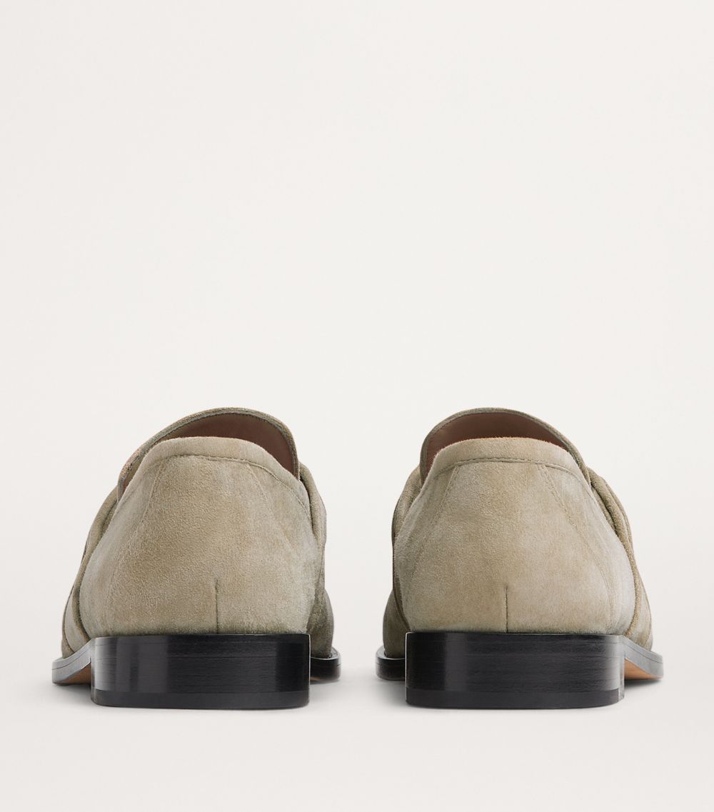 Bottega Veneta Bottega Veneta Suede Astaire Loafers