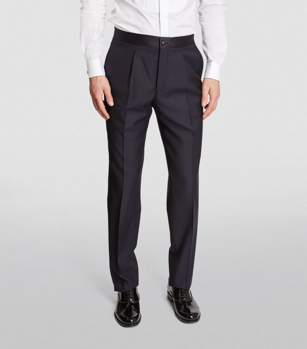 Canali Canali Wool Double-Breasted Tuxedo