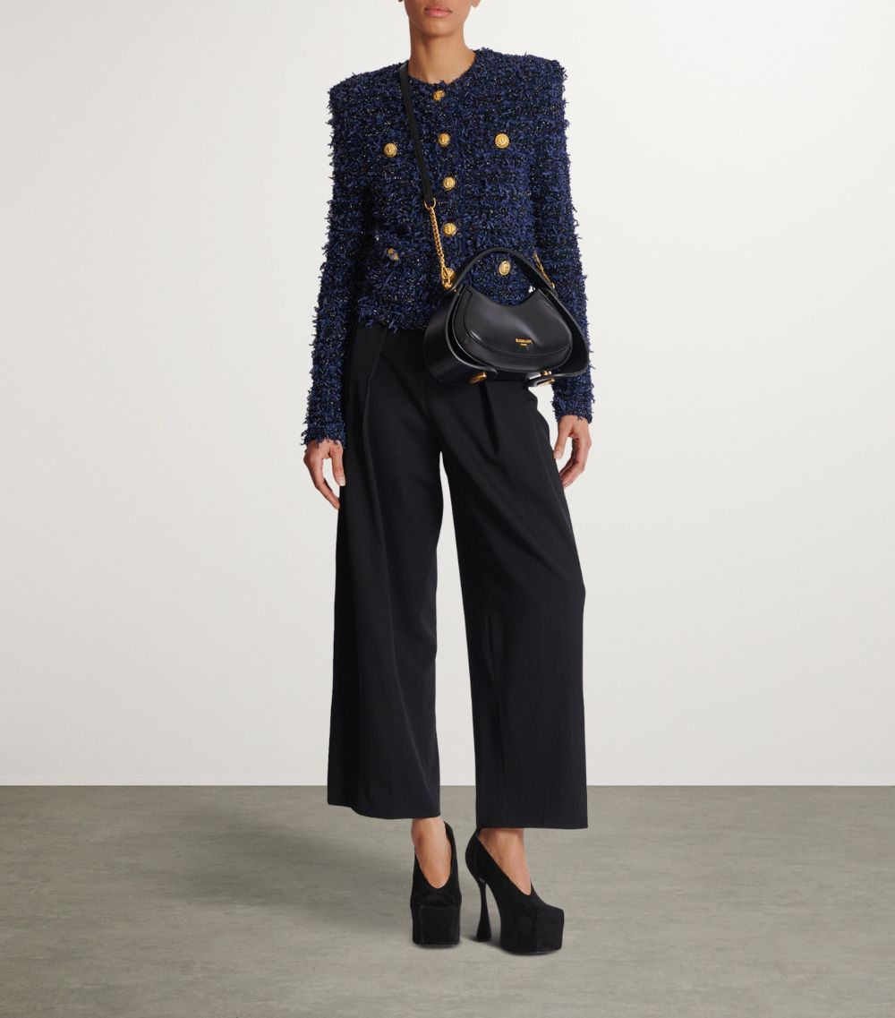 Balmain Balmain Tweed Cropped Jacket