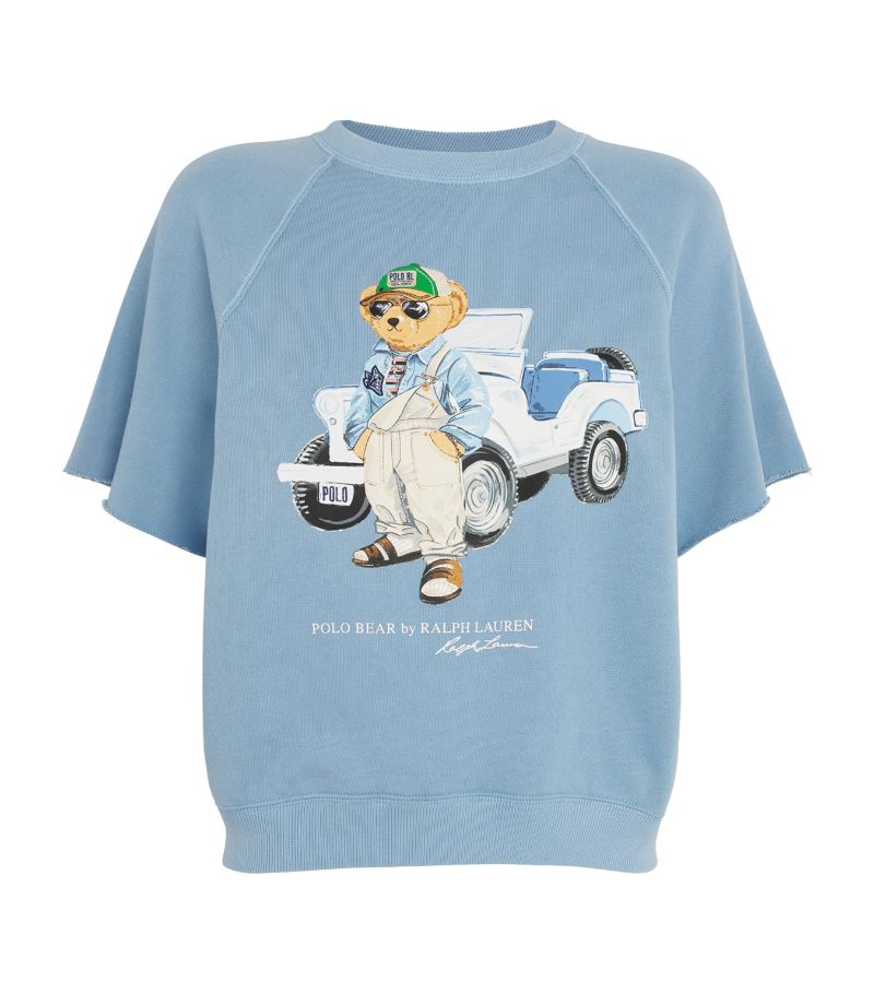 Polo Ralph Lauren Polo Ralph Lauren Cotton Short-Sleeve Polo Bear Sweatshirt