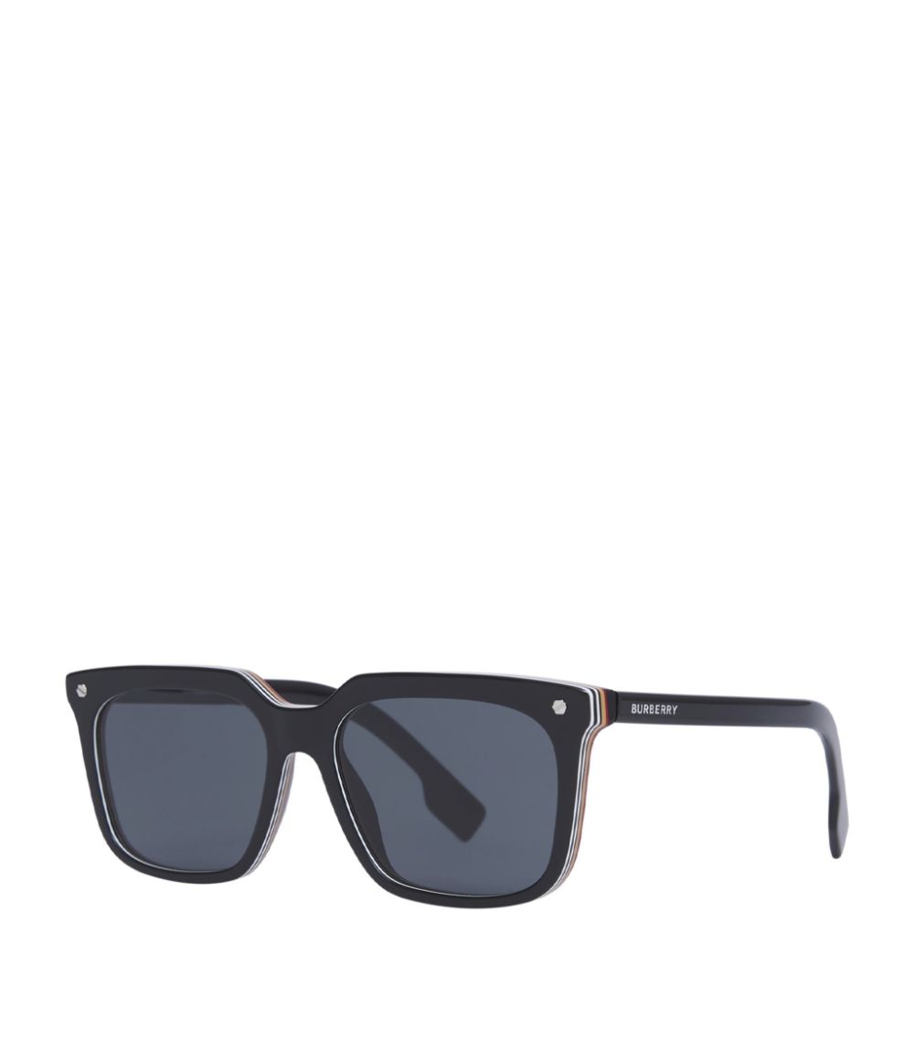 Burberry Eyewear Burberry Eyewear Icon Stripe Square Sunglasses