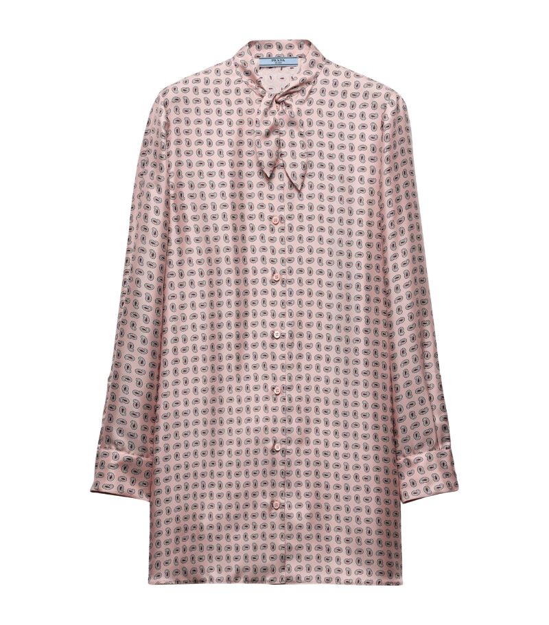 Prada Prada Silk Shirt Dress