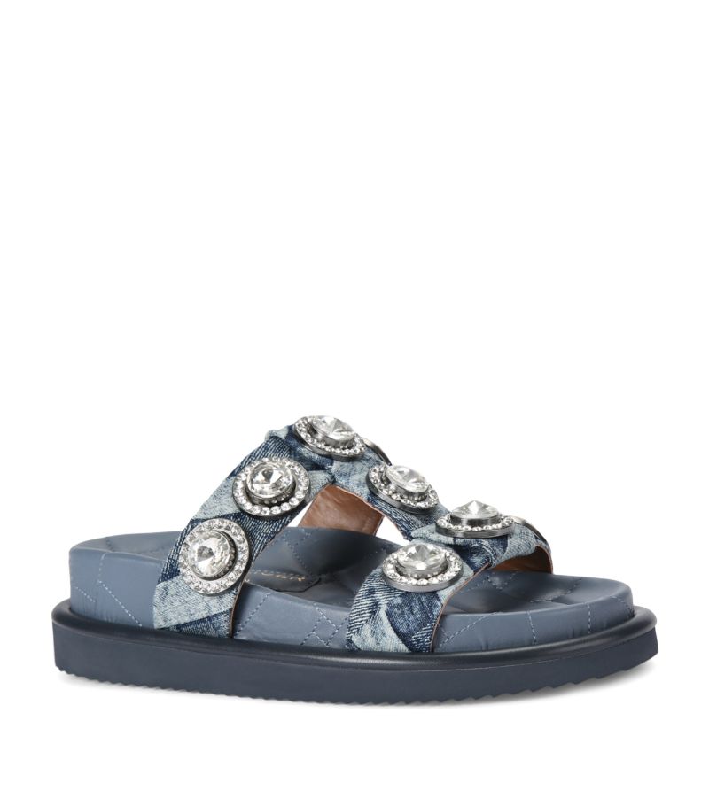 Kurt Geiger London Kurt Geiger London Denim Orson Crystal Sandals