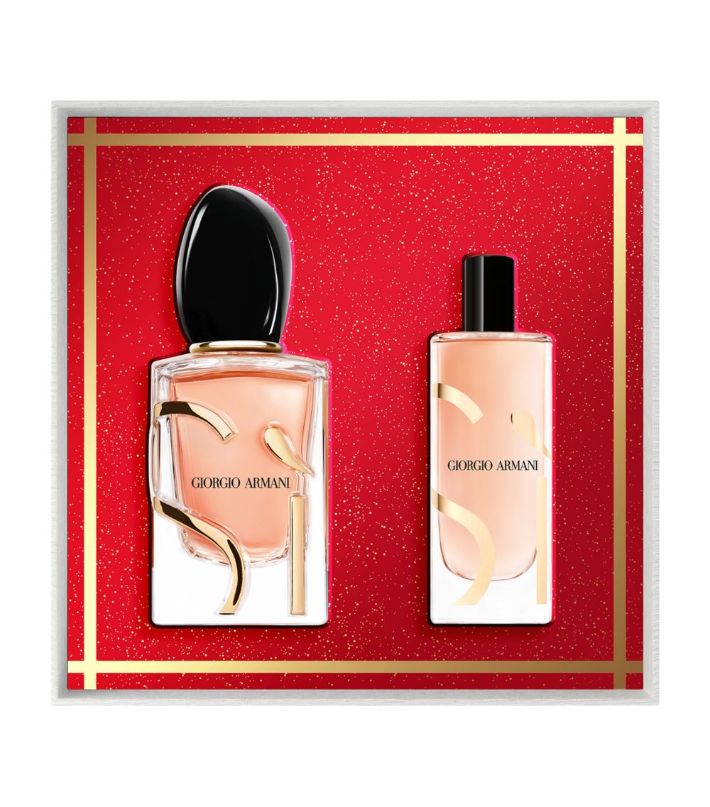 Armani Armani Si Eau De Parfum Intense Fragrance Gift Set