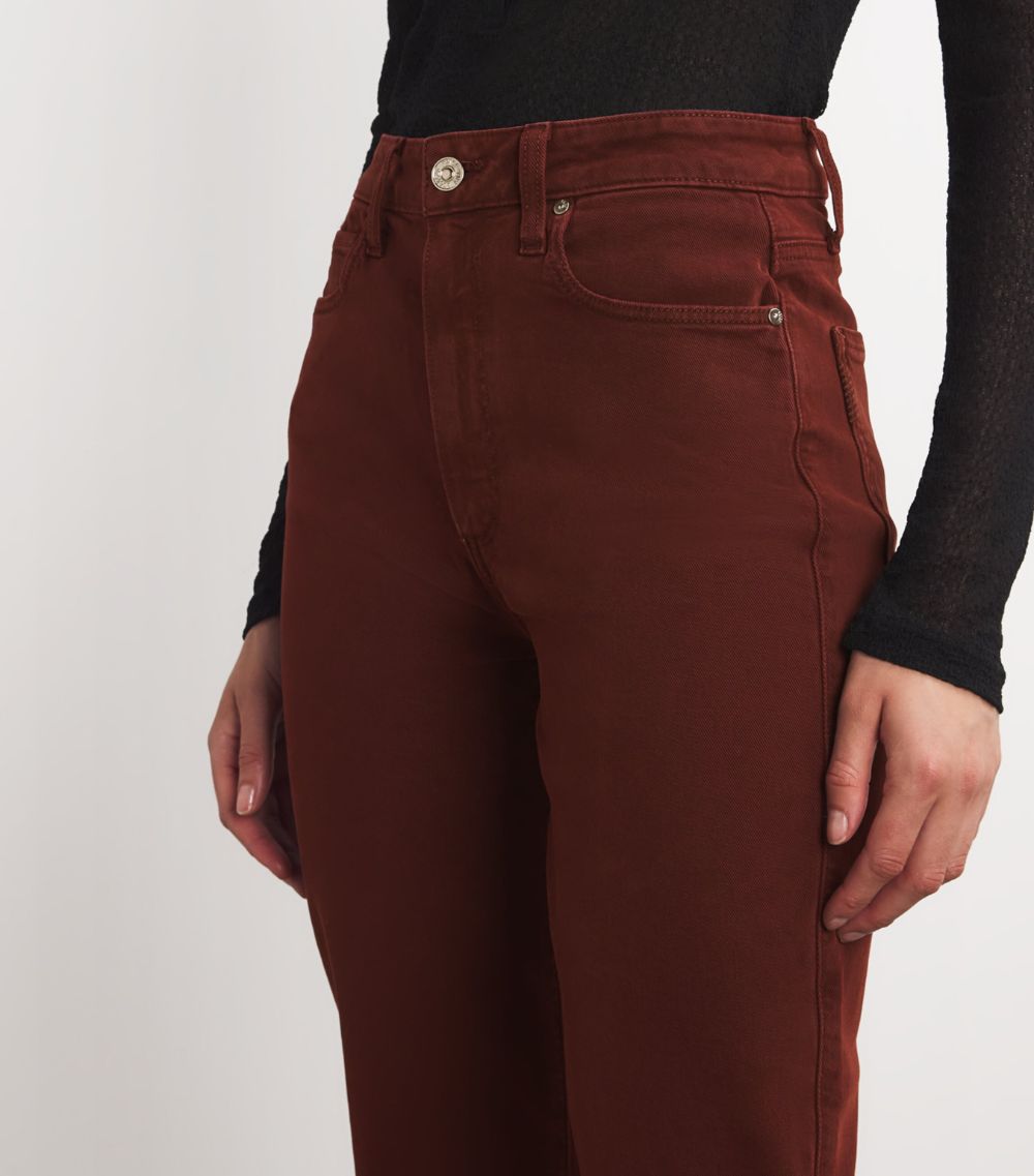 Paige Paige Cropped Courtney Flared Jeans