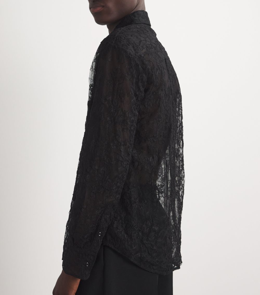 Simone Rocha Simone Rocha Cotton Floral Lace Shirt