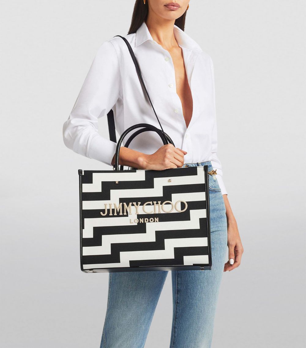 Jimmy Choo Jimmy Choo Monochrome Avenue Tote Bag