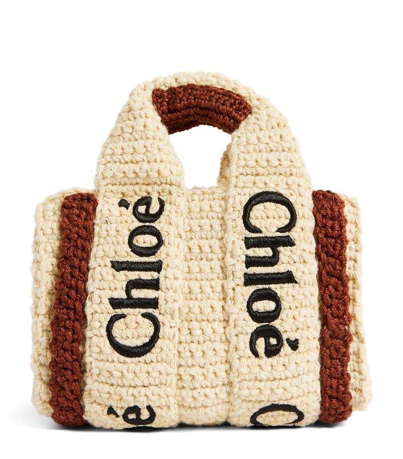 Chloé Chloé Nano Woody Tote Bag