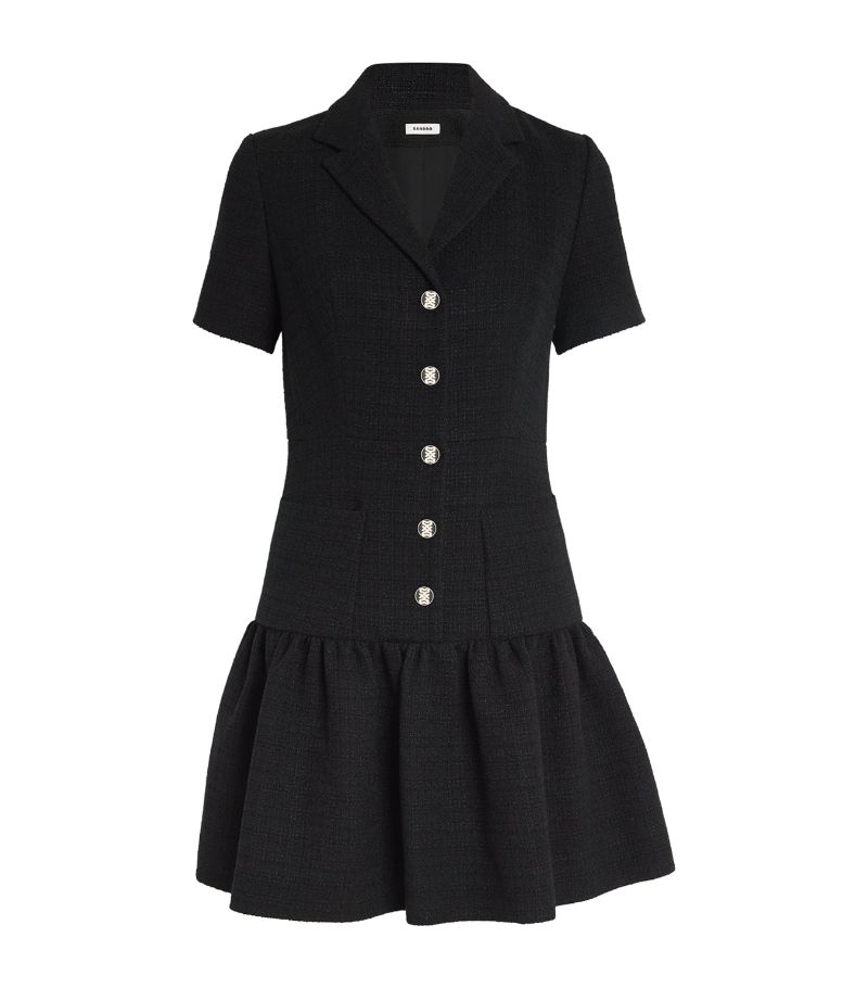  Sandro Tweed Raphaelle Mini Dress