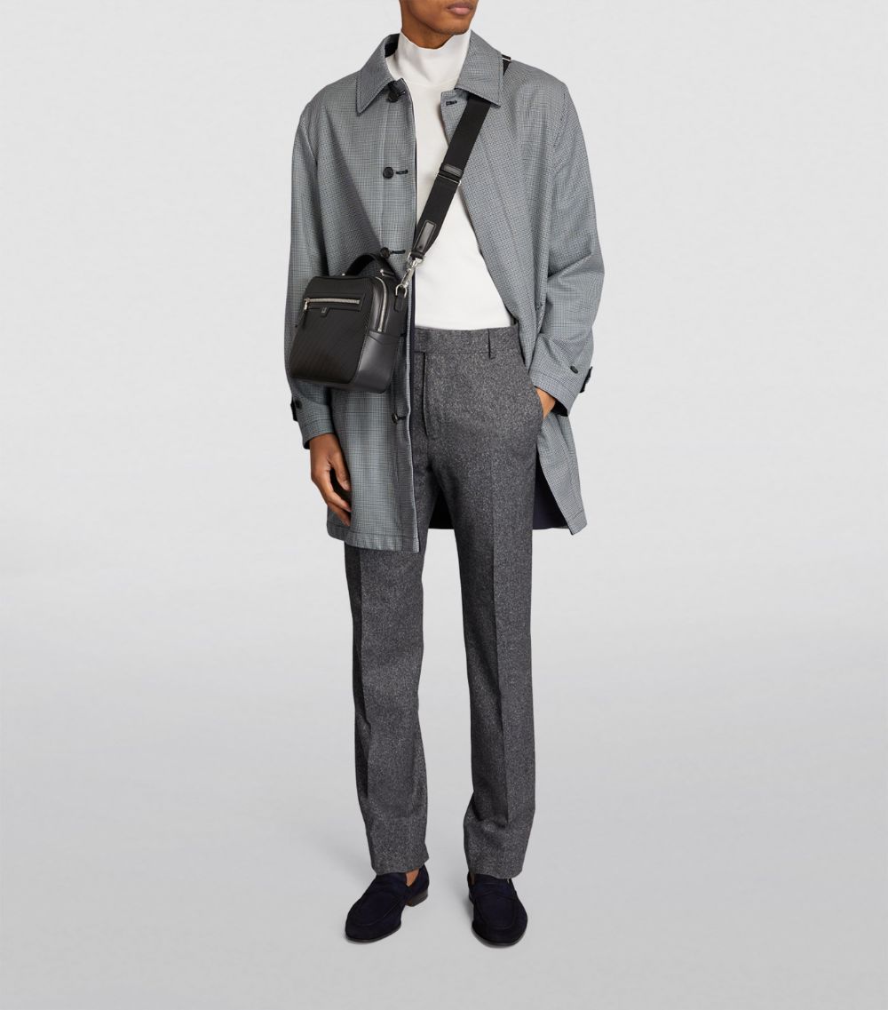 Dunhill Dunhill Reversible Houndstooth Overcoat