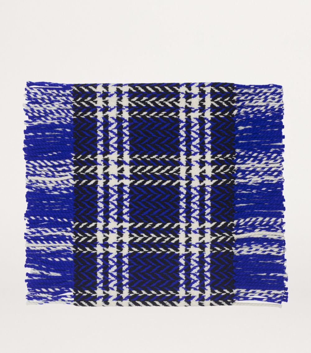 Burberry Burberry Wool Check Scarf