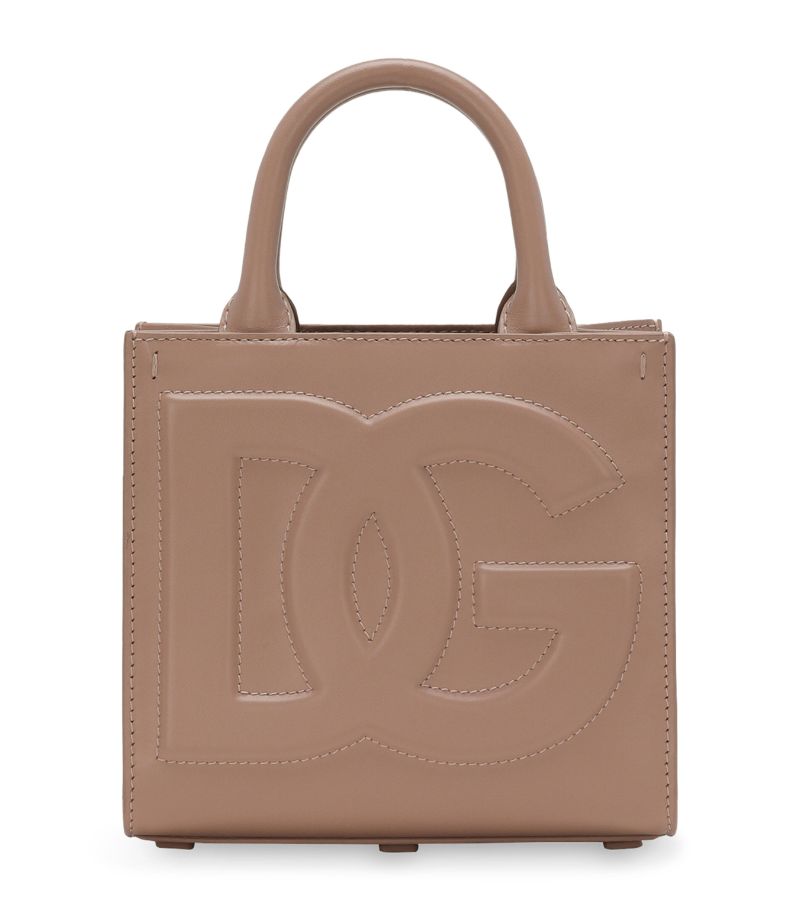 Dolce & Gabbana Dolce & Gabbana Mini Leather Dg Daily Shopper Bag