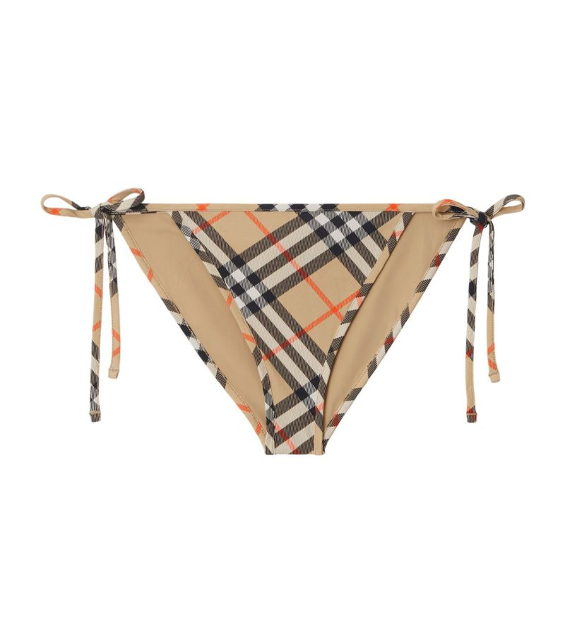 Burberry Burberry Burberry-Check Bikini Bottoms