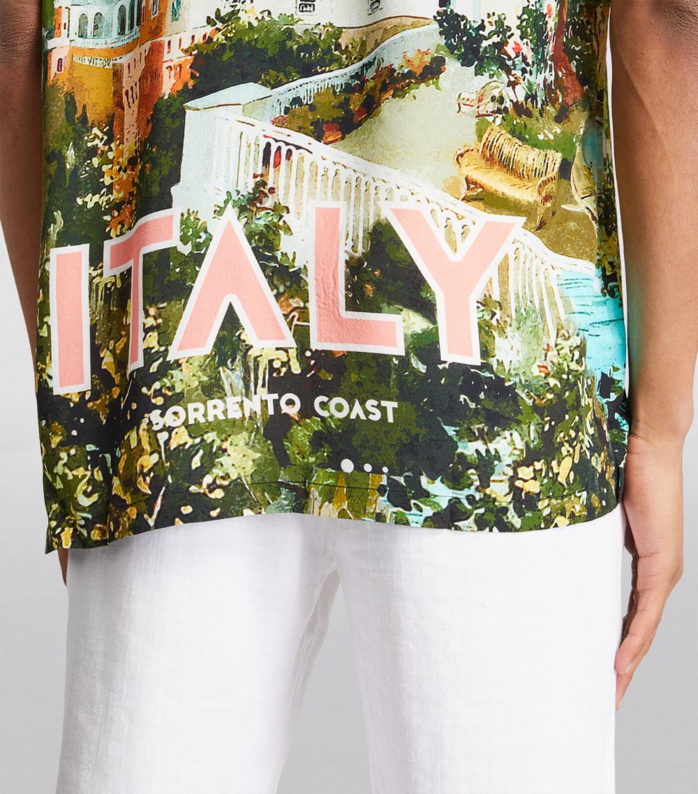 Camilla Camilla Sorrento Landscape Print Shirt