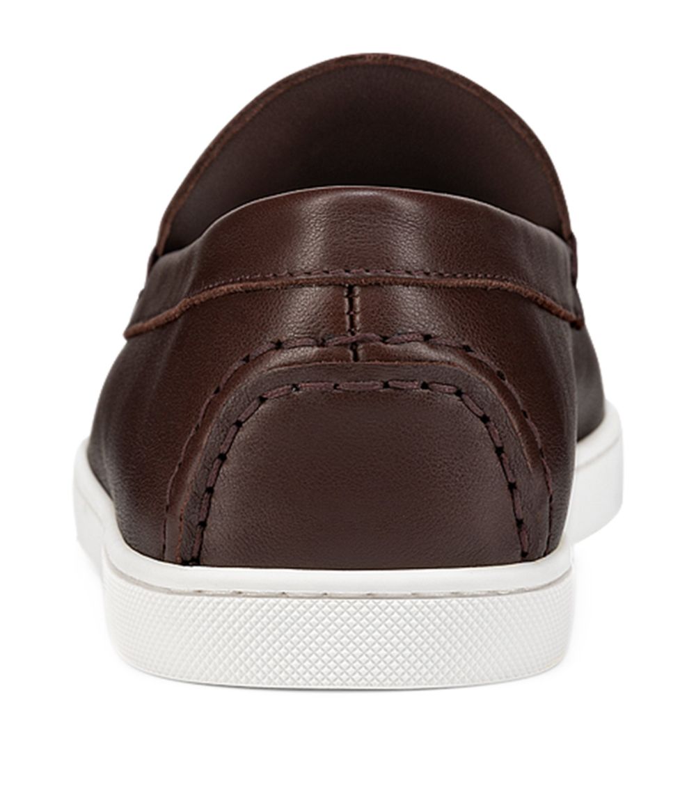 Christian Louboutin Christian Louboutin Leather Varsiboat Boat Shoes