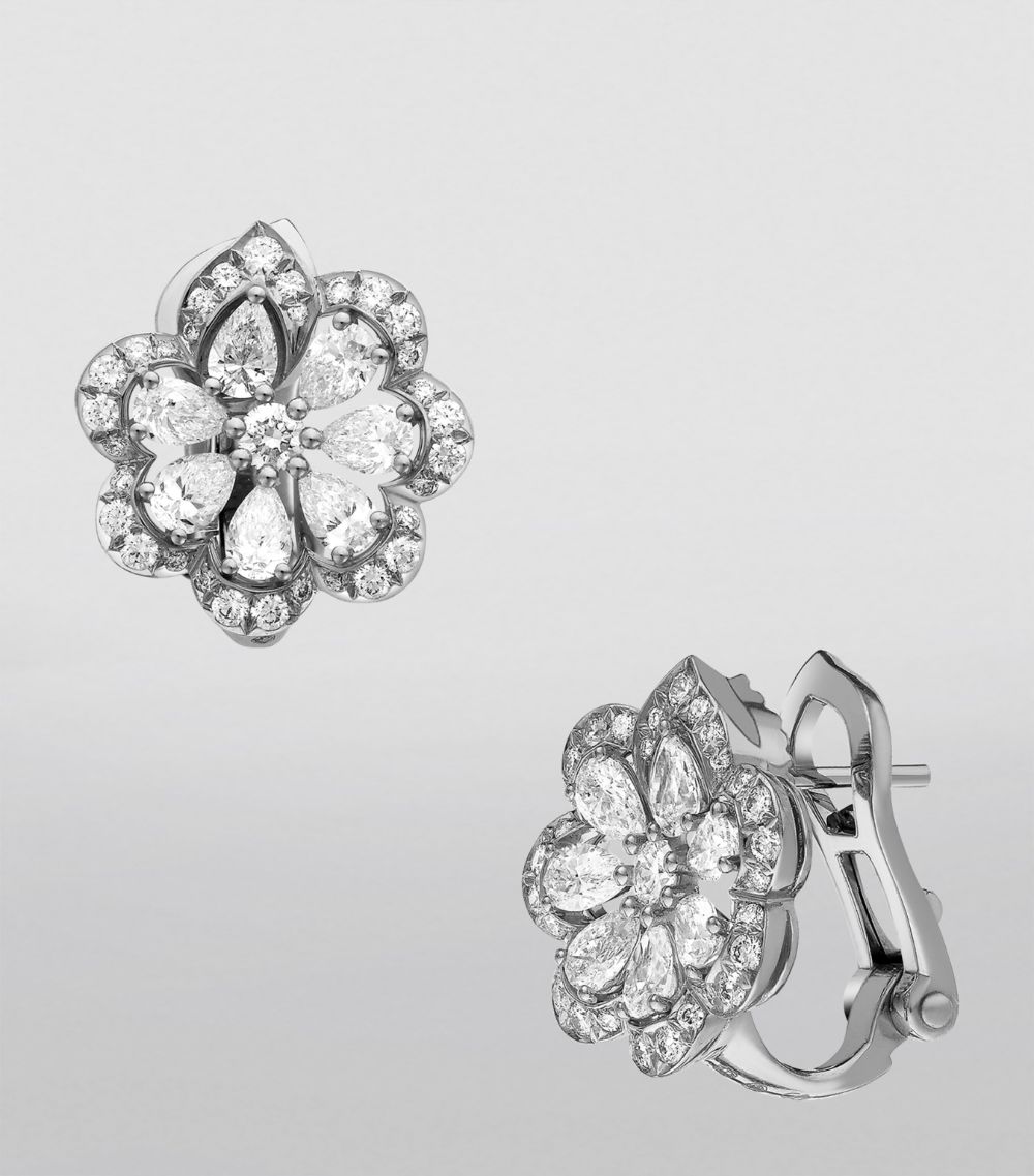 Chopard Chopard White Gold And Diamond Precious Lace Mini-Froufrou Earrings