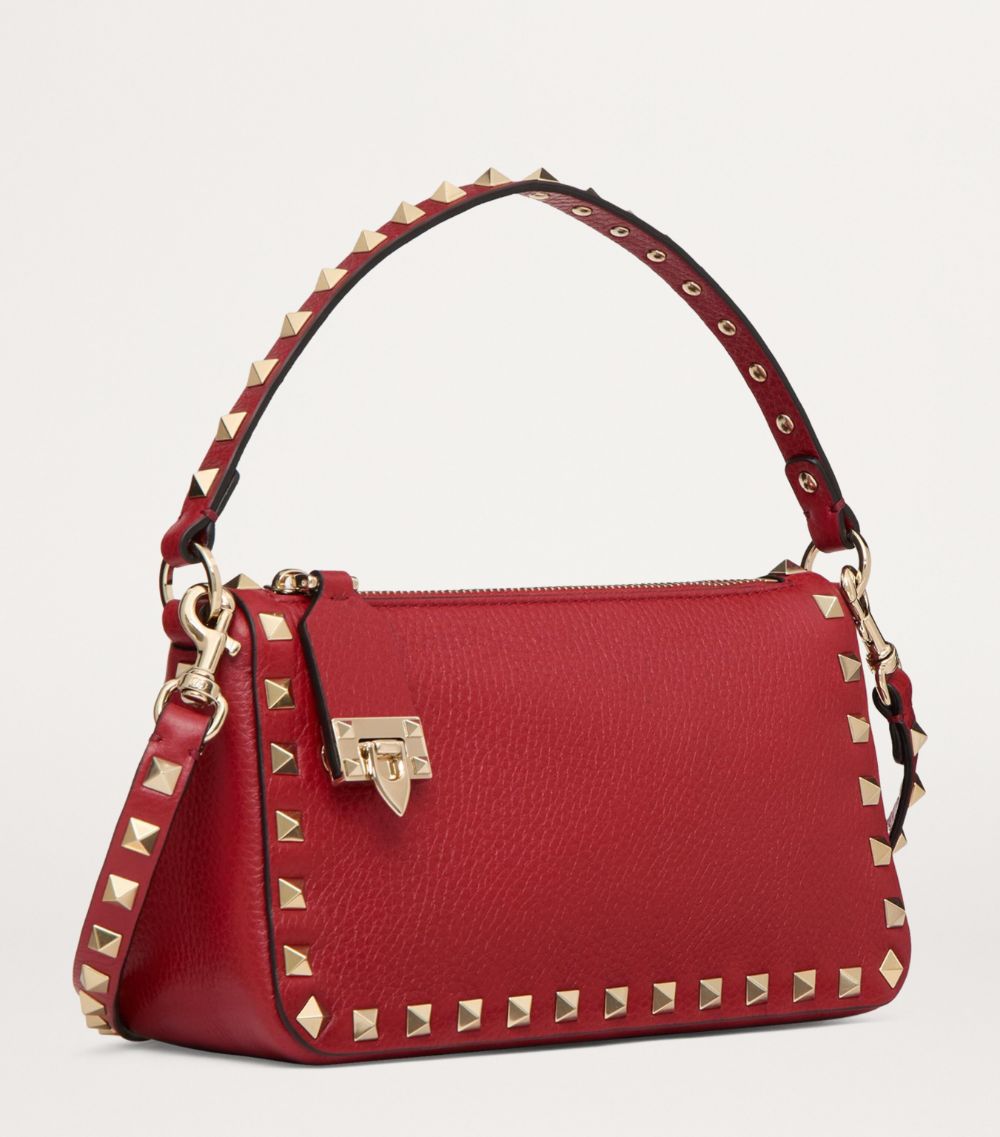 VALENTINO GARAVANI Valentino Garavani Calf Leather Rockstud Cross-Body Bag