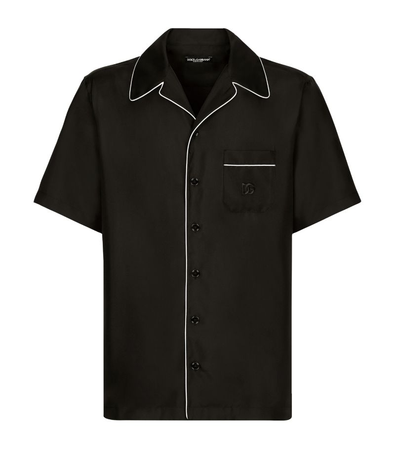 Dolce & Gabbana Dolce & Gabbana Silk Short-Sleeve Shirt