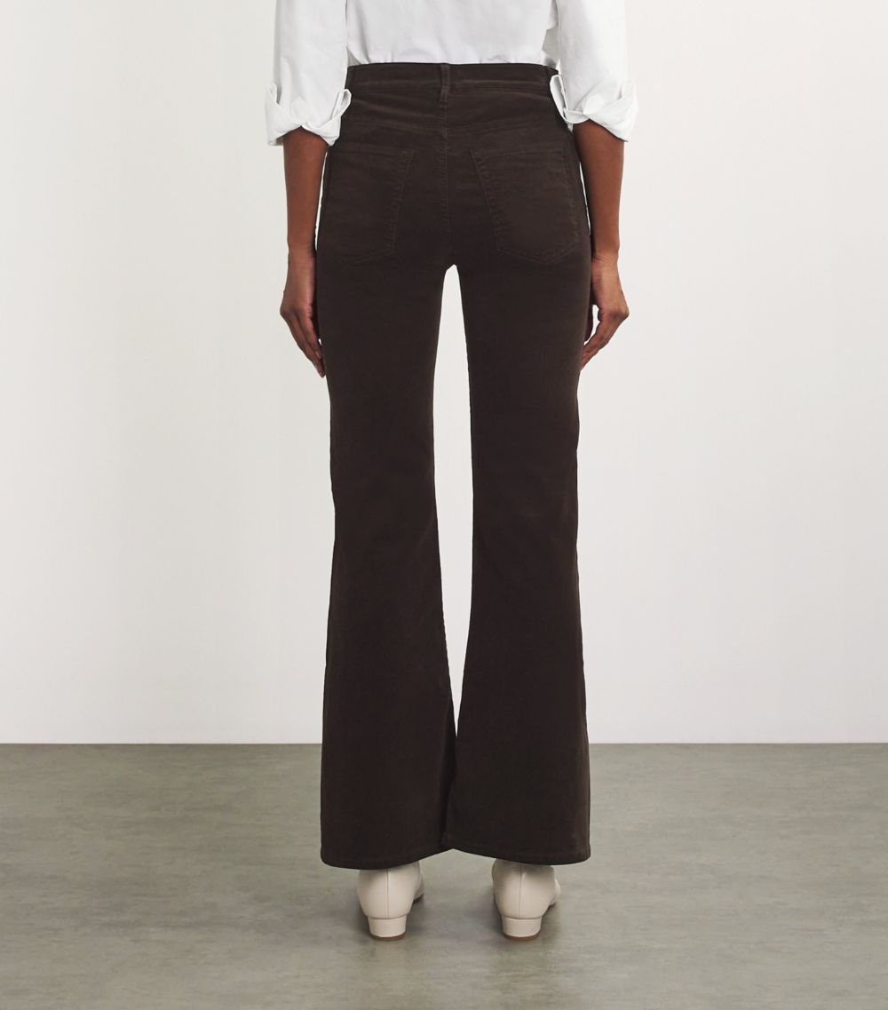 Frame Frame Corduroy Le Easy Flare Trousers