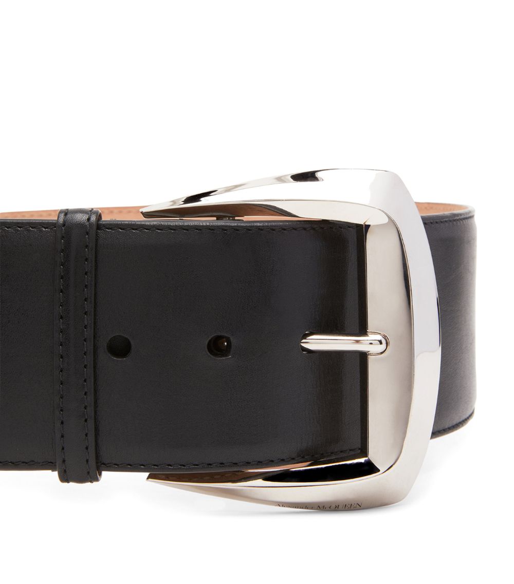 Alexander McQueen Alexander McQueen Geometric Buckle Belt