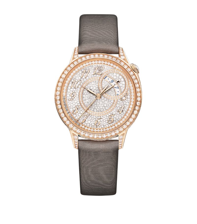 Vacheron Constantin Vacheron Constantin Rose Gold And Diamond Egérie Watch 35Mm