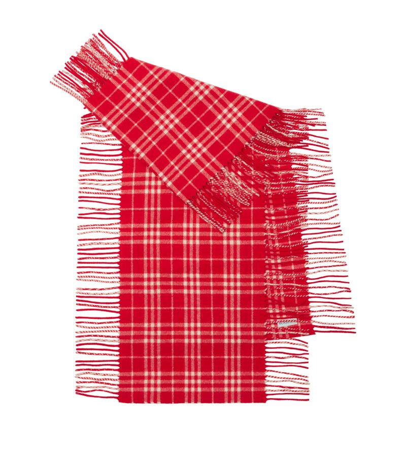 Burberry Burberry Cashmere Check Scarf