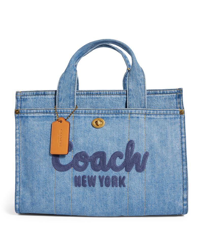 Coach Coach Denim Cargo Tote Bag