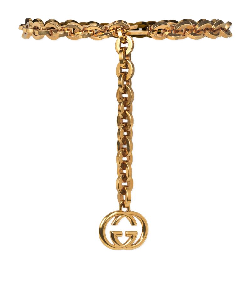 Gucci Gucci Interlocking G Chain-Link Belt