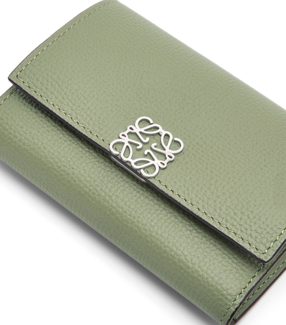 Loewe Loewe Small Leather Anagram Vertical Wallet