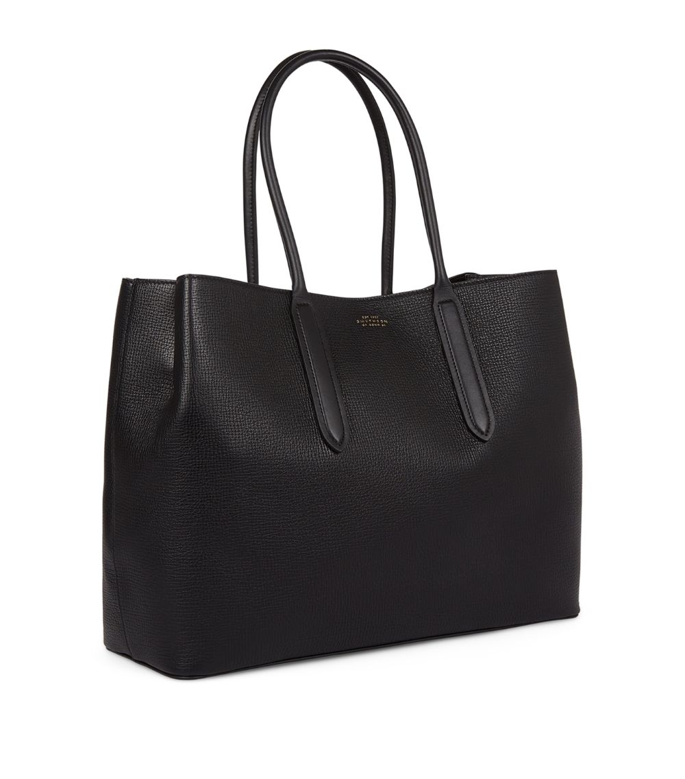 Smythson Smythson Ludlow Leather Zip Day Tote Bag