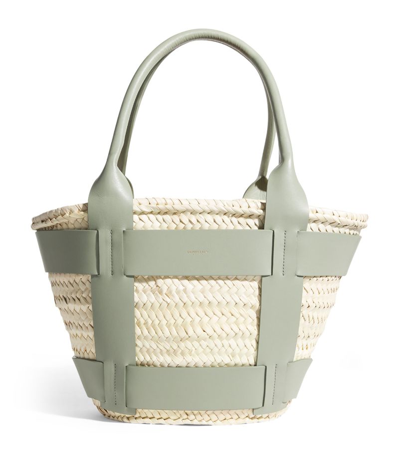 Demellier Demellier Raffia Santorini Tote Bag