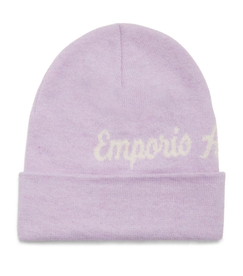 Emporio Armani Kids Emporio Armani Kids Jacquard-Logo Beanie