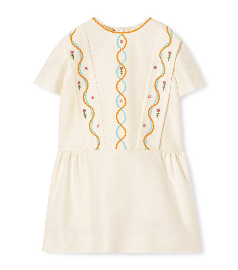 Gucci Gucci Kids Cotton Voile Dress (4-12 Years)