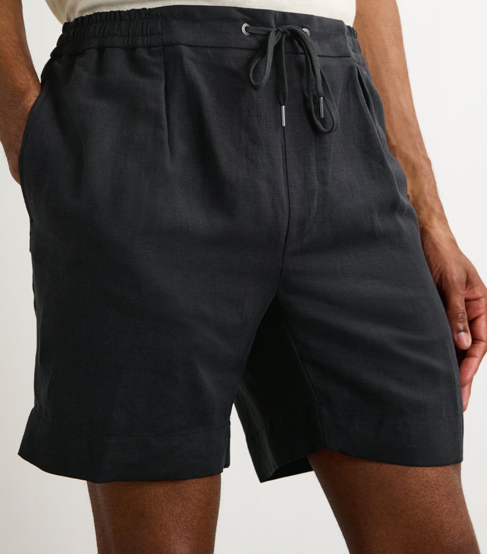 Ralph Lauren Purple Label Ralph Lauren Purple Label Silk-Linen Shorts