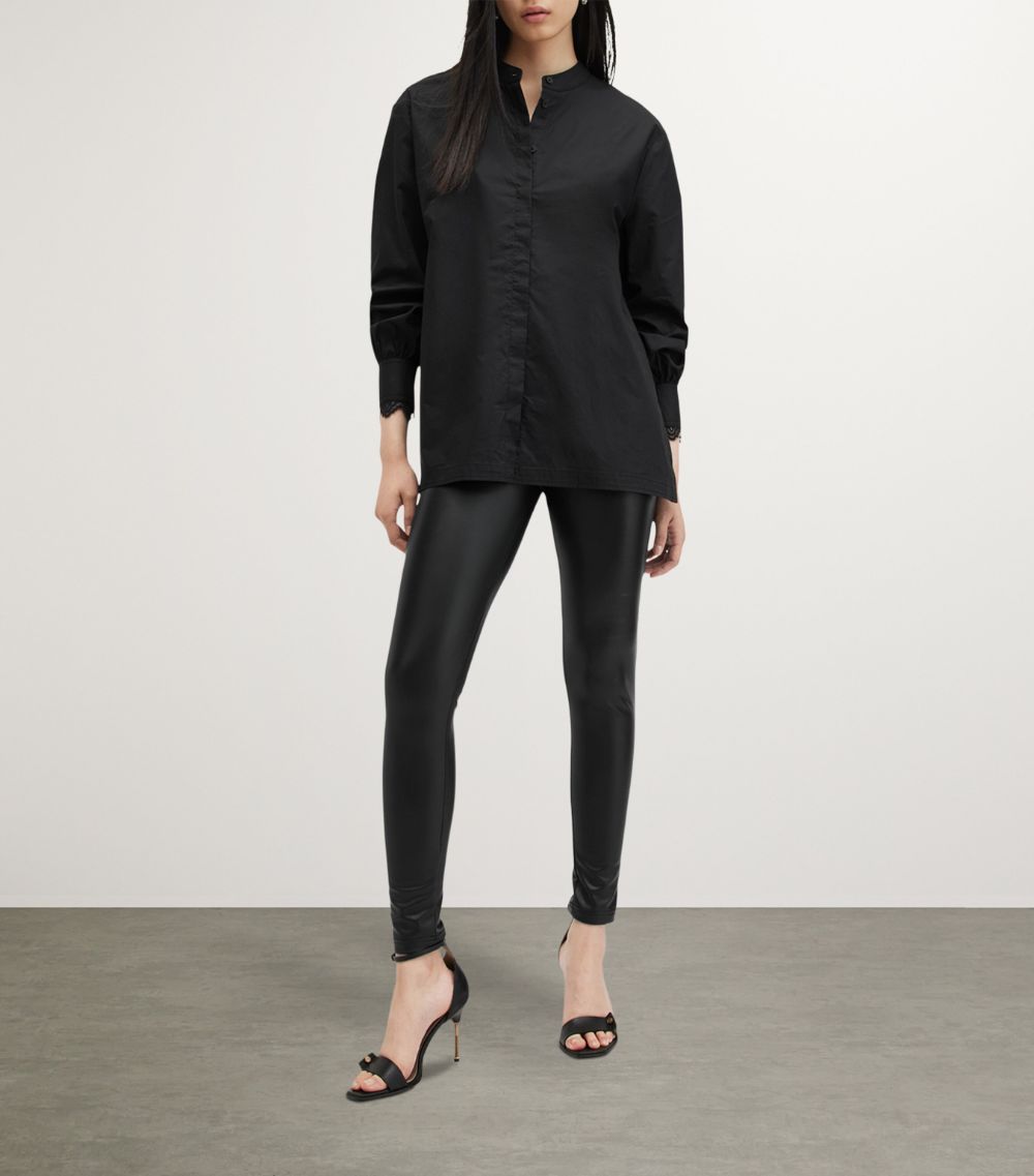 Allsaints Allsaints Lace-Trim Ethel Shirt