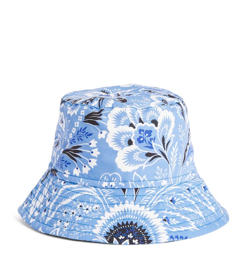  Etro Kids Cotton Paisley Print Bucket Hat