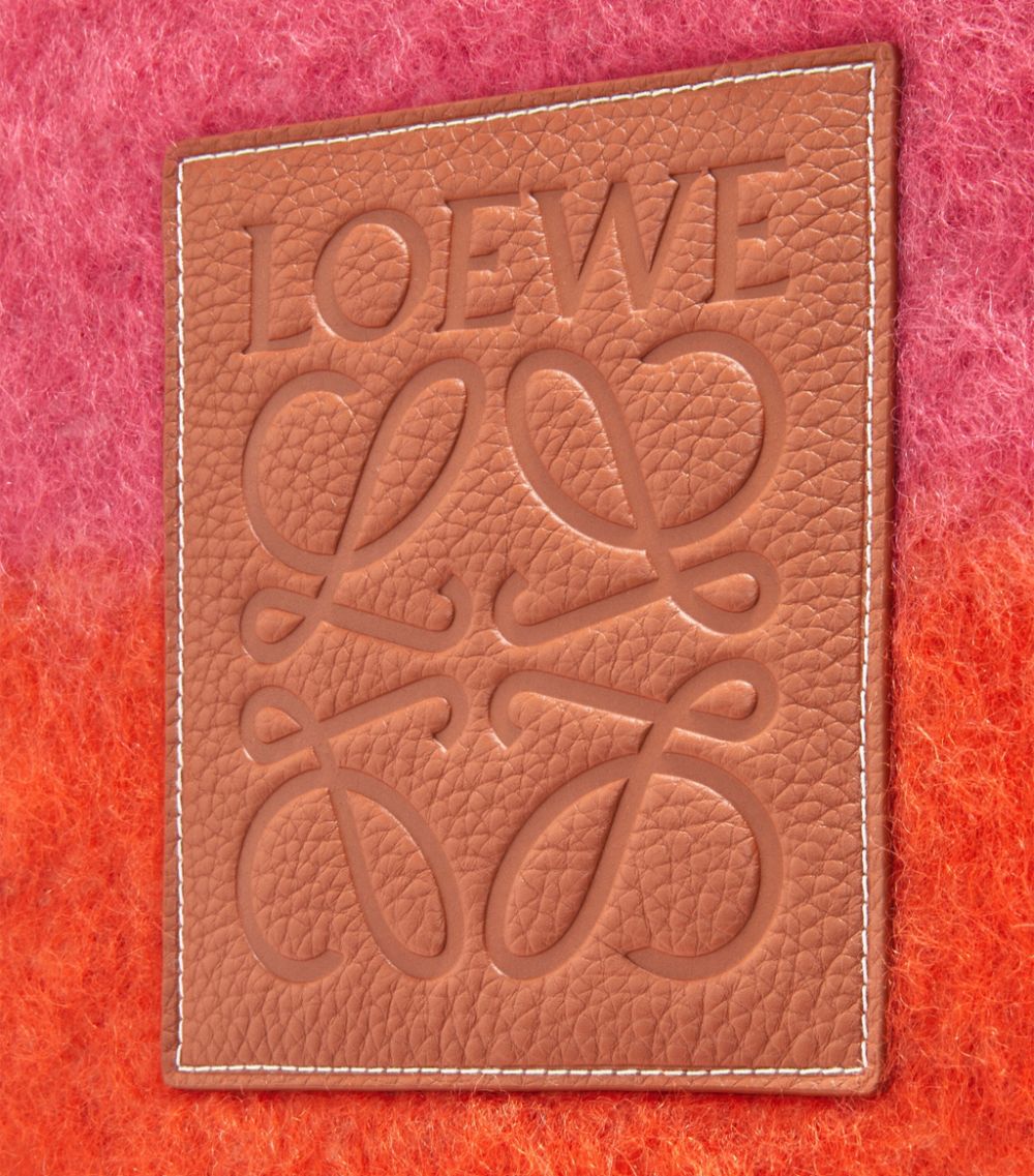 Loewe LOEWE Striped Anagram Cushion