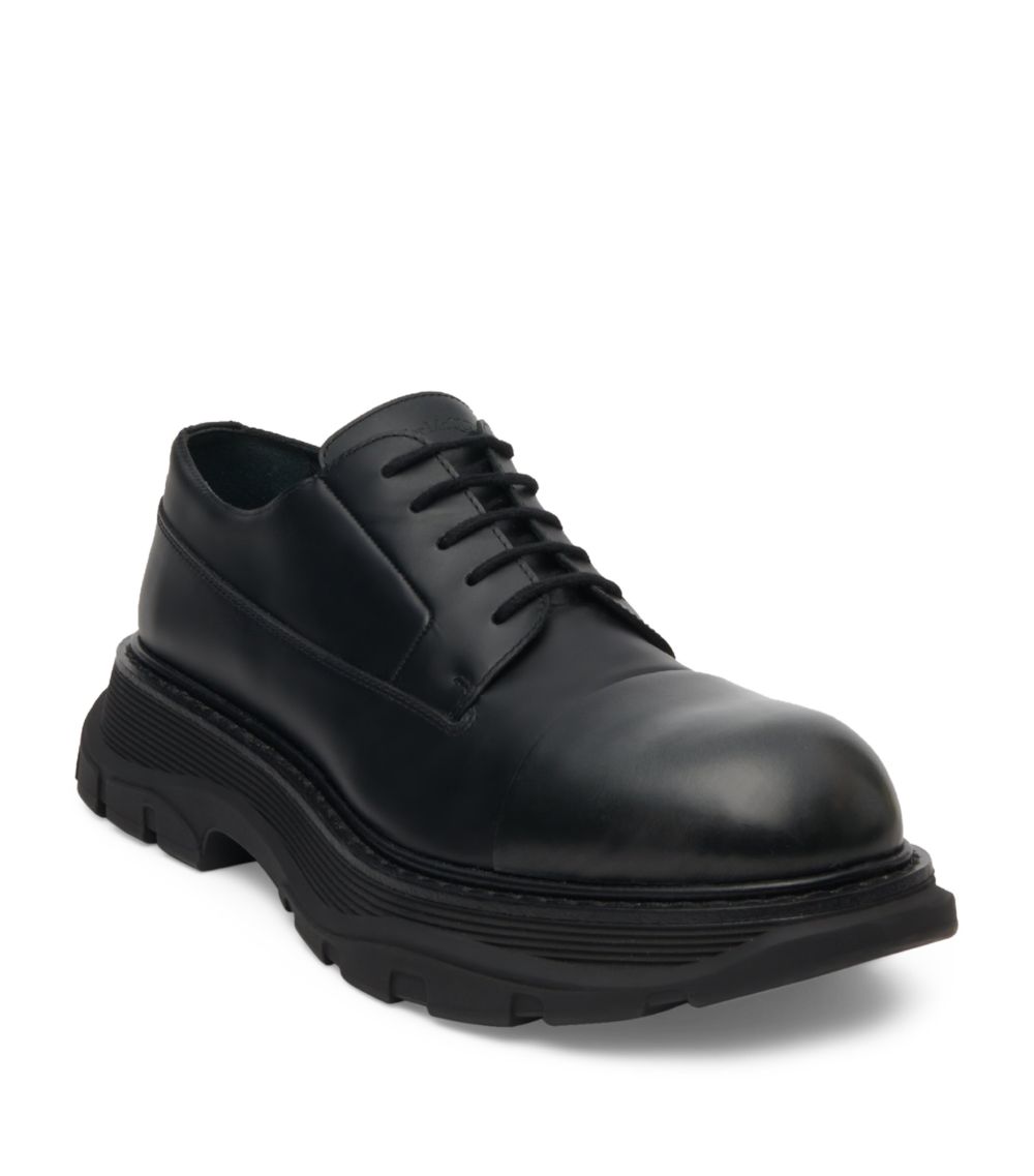 Alexander McQueen Alexander Mcqueen Leather Tread Derby Shoes