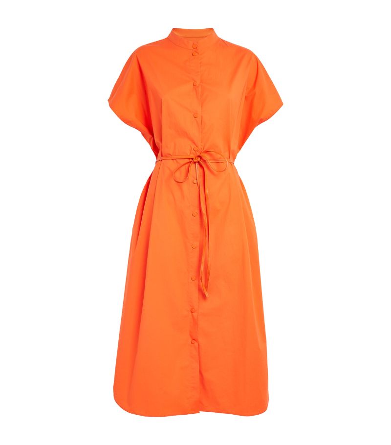 Yves Salomon Yves Salomon Belted Midi Shirt Dress