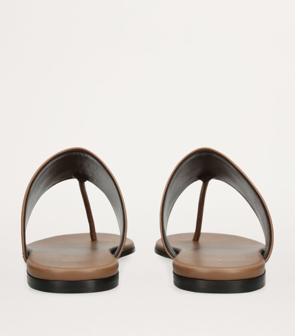 The Row The Row Sigum Nappa Leather Sandals