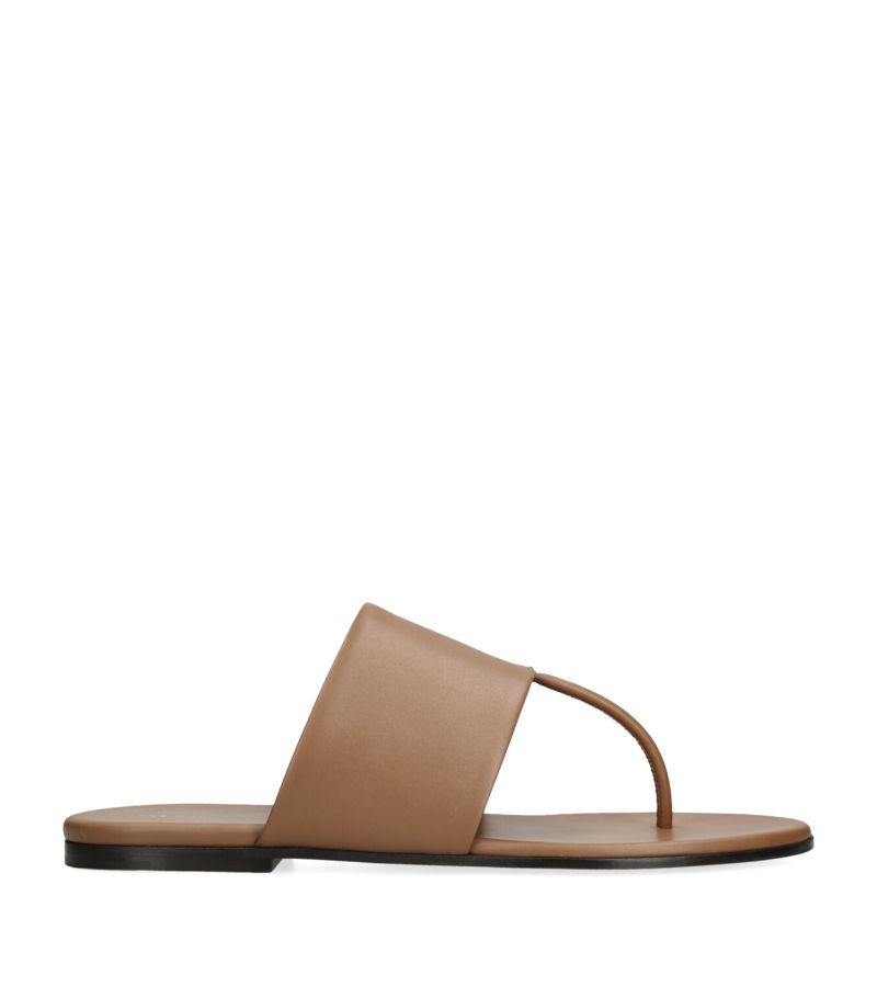 The Row The Row Sigum Nappa Leather Sandals