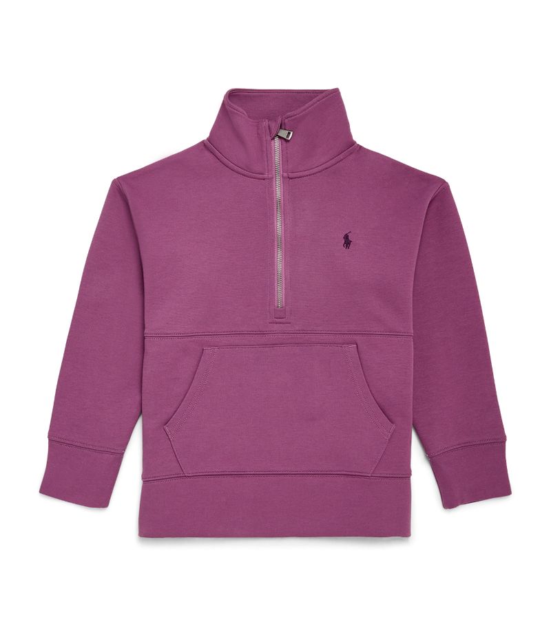 Polo Ralph Lauren Polo Ralph Lauren Kids Cotton Half-Zip Sweatshirt (6-14 Years)