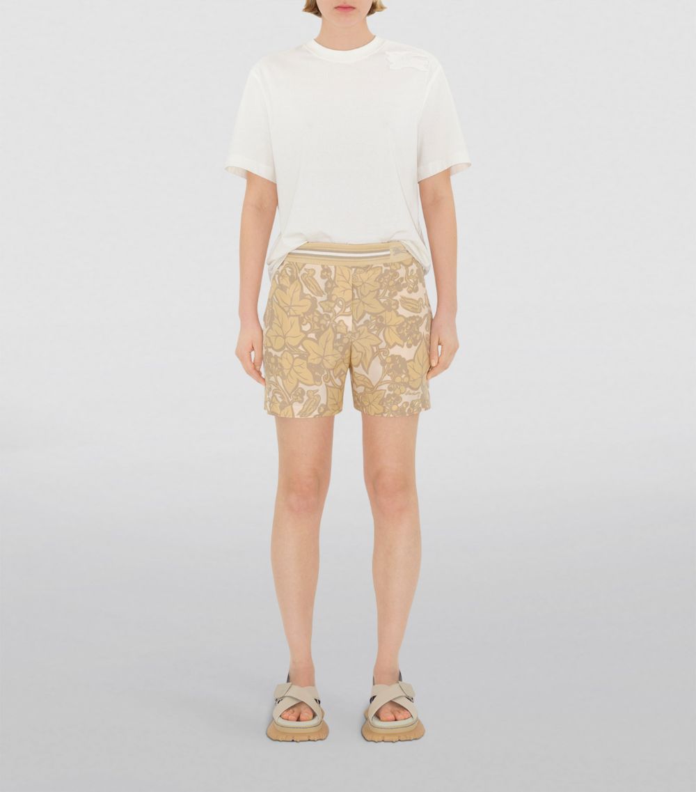 Burberry Burberry Silk Ivy Ekd Shorts