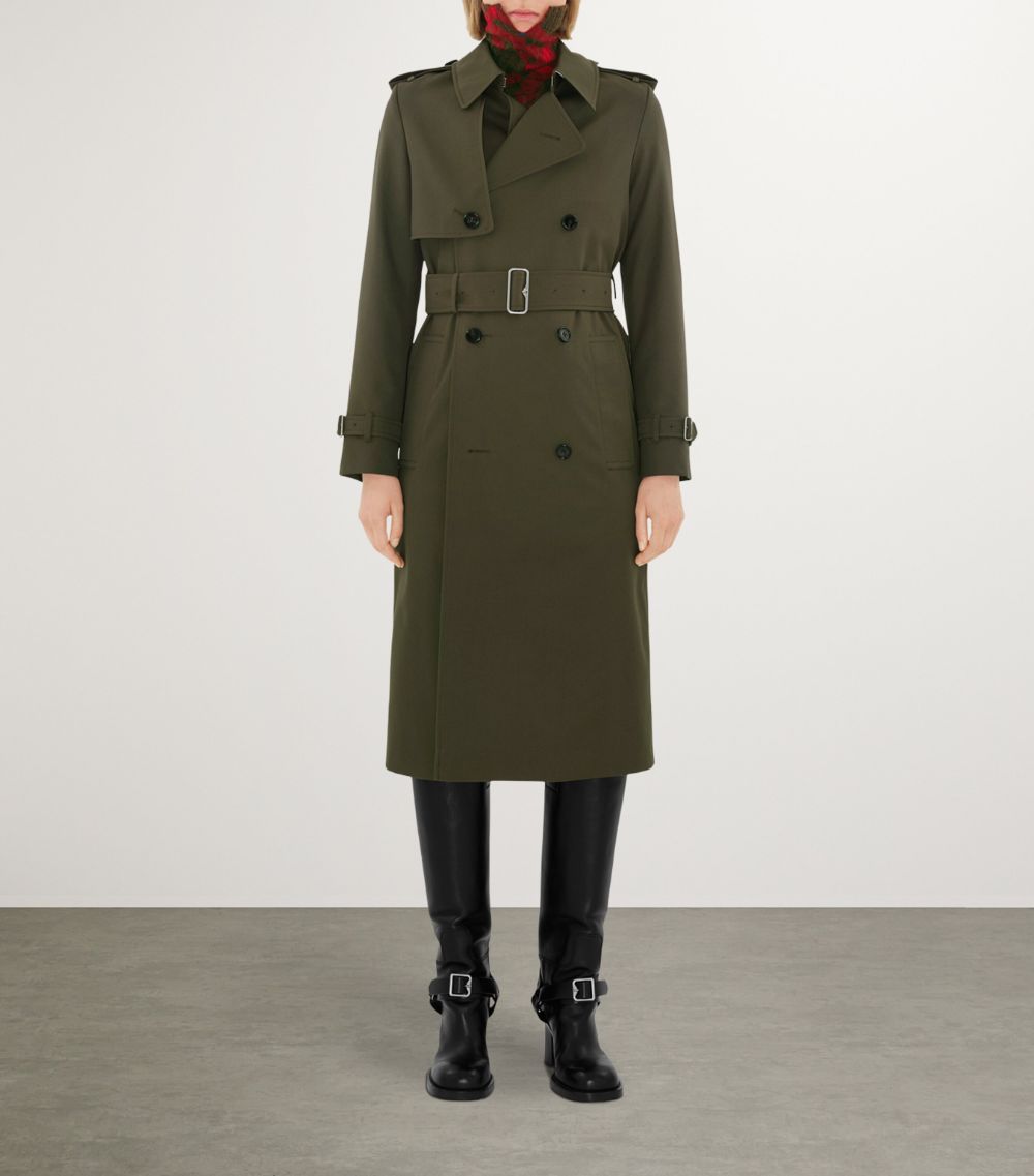 Burberry Burberry Cotton-Blend Trench Coat