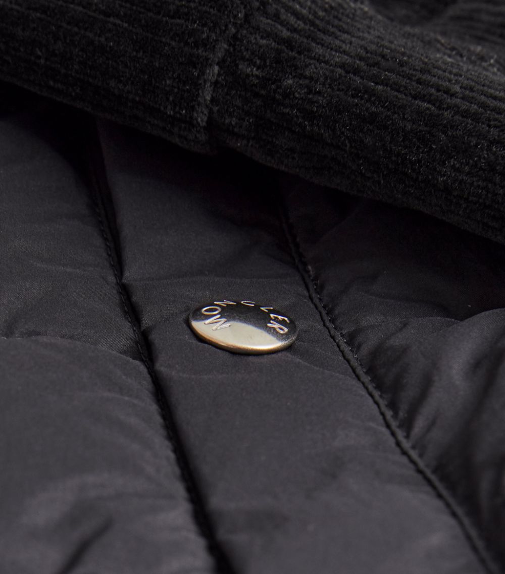 Moncler Moncler Puffer-Detail Zip-Up Jacket