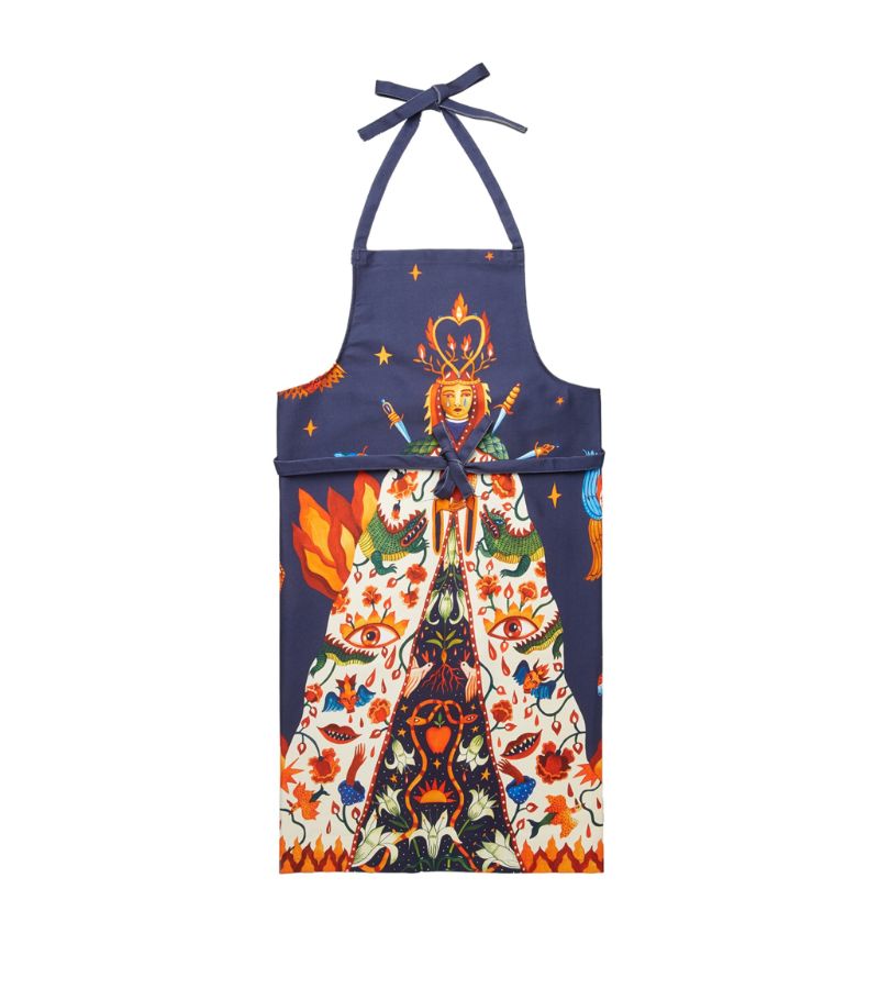 La Doublej La DoubleJ Mother Mary Print Apron