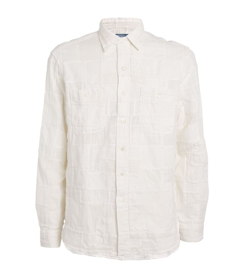 Polo Ralph Lauren Polo Ralph Lauren Cotton-Linen Patchwork Shirt