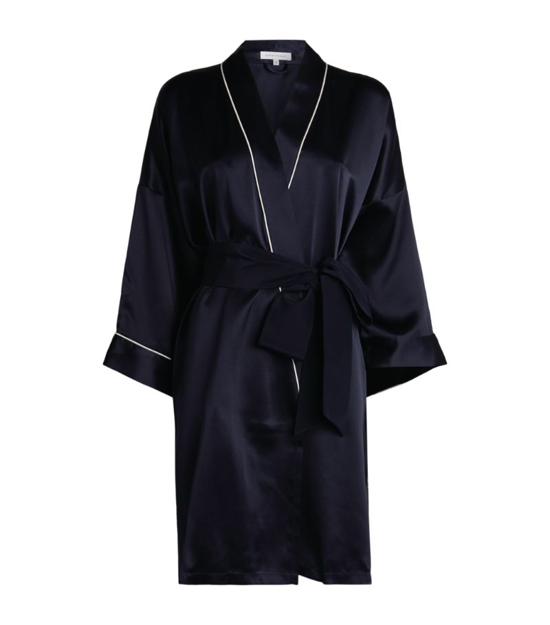 Olivia Von Halle Olivia Von Halle Silk Mimi Robe