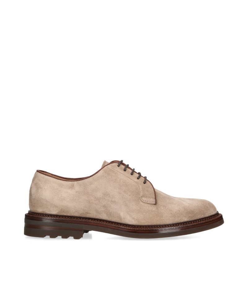 Brunello Cucinelli Brunello Cucinelli Suede Derby Shoes